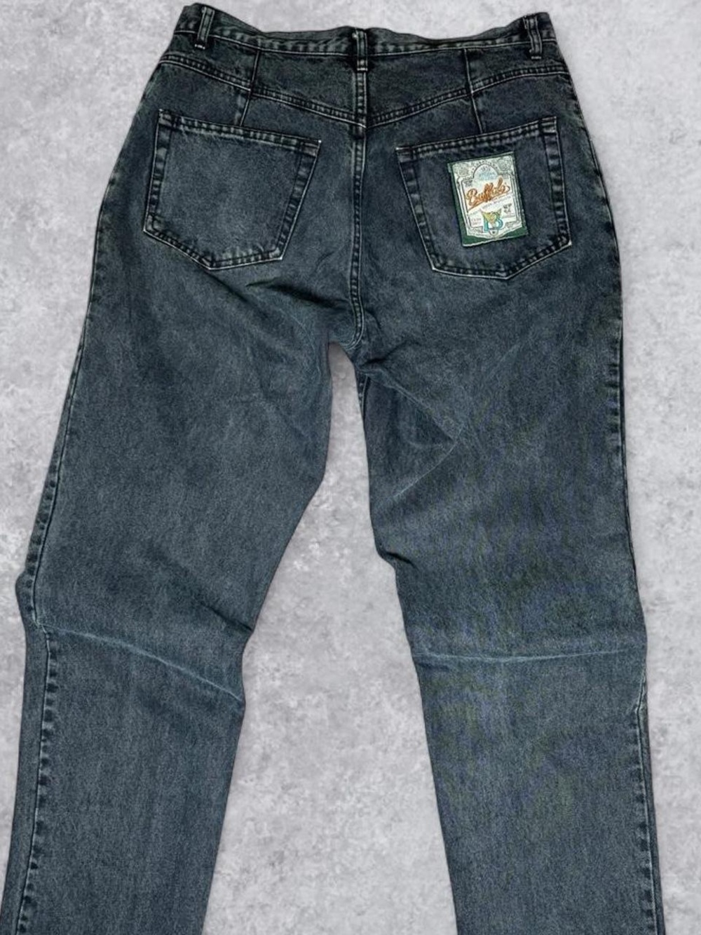 Vintage Baggy Buffalo David Bitton Black Wash Jeans - Size 34